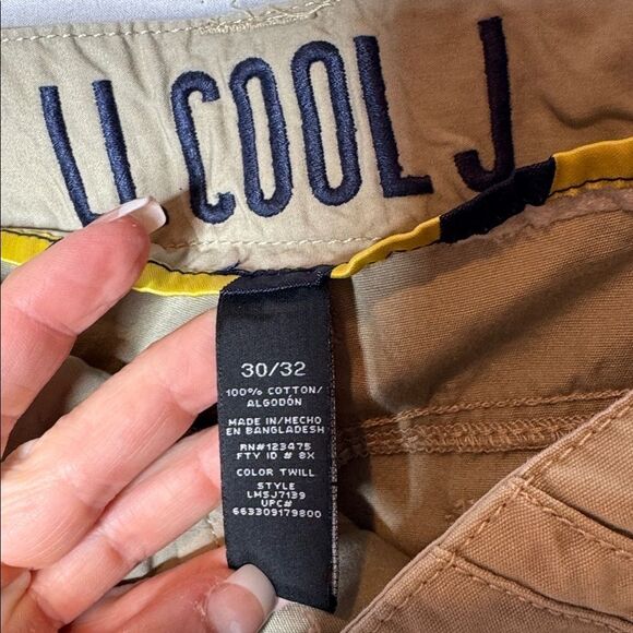 L.L. Cool J Rap Men's Khaki Cargo Pants. Size 30x32. - Picture 7 of 10